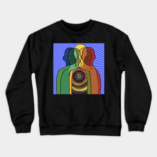 Inner Peace, Outer Facade Crewneck Sweatshirt